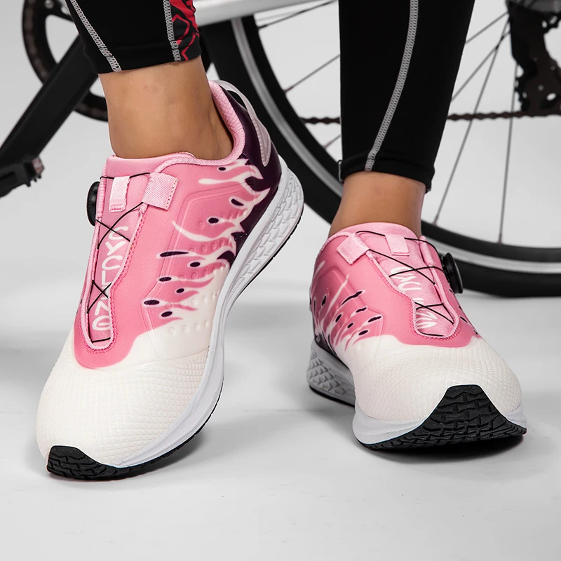 

Bicycle professional riding shoes men four season fashion anti slip wear-resistant breathable comfortable mountain cycling shoes