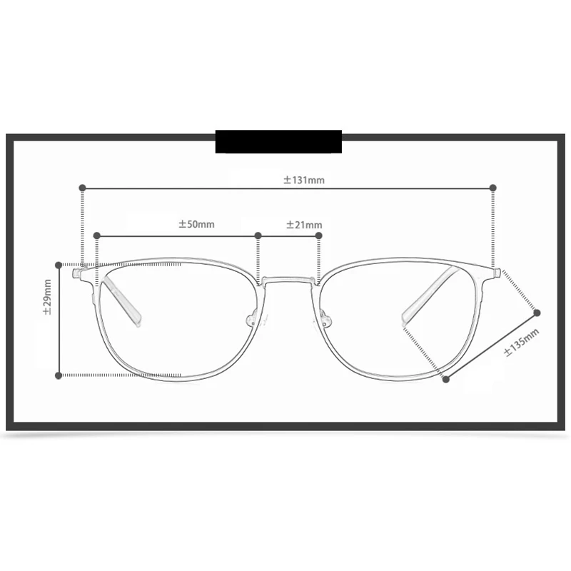 Sighttoo Klappbare quadratische Lesebrille für Männer und Frauen, tragbare Brillen +50 +75 +275 +350 +400 +450 +500 +550 +600 – Detail 1