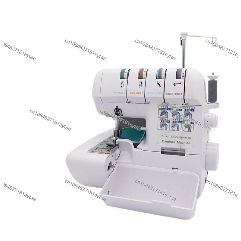 

320 four-wire edge locking machine automatic electric multi-function thick overlock sewing machine