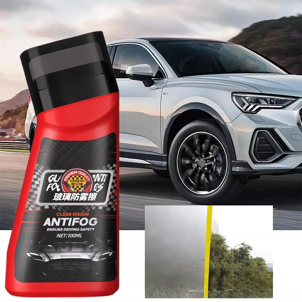 Desembaçador de vidro do carro anti-nevoeiro spray de vidro anti nevoeiro produtos de revestimento desembaçamento cuidados com o carro desembaçador efeito duradouro agência automática i2q1