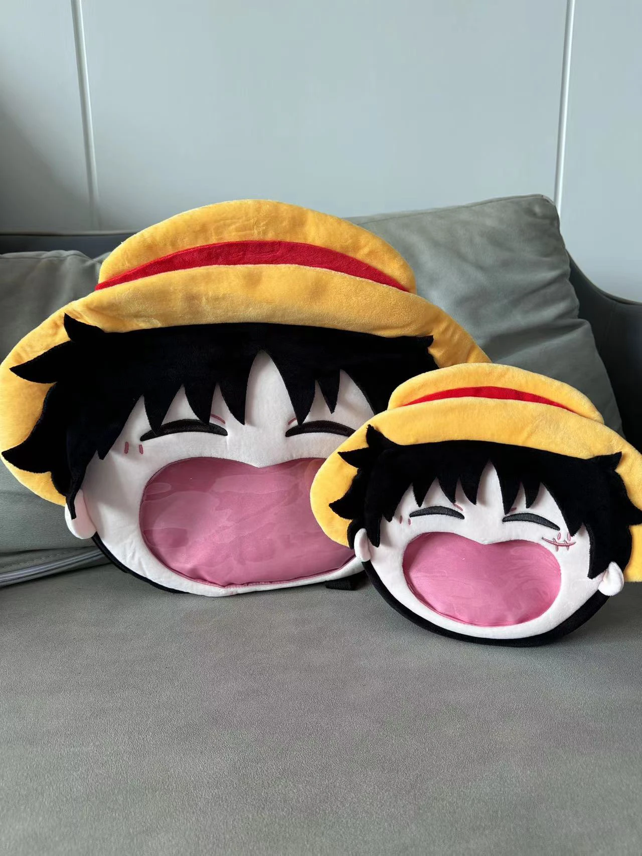 

Игра Аниме Обезьяна D. Прозрачный рюкзак Luffy с большим ртом для косплея, студенческий рюкзак на молнии, сумки-мессенджеры через плечо