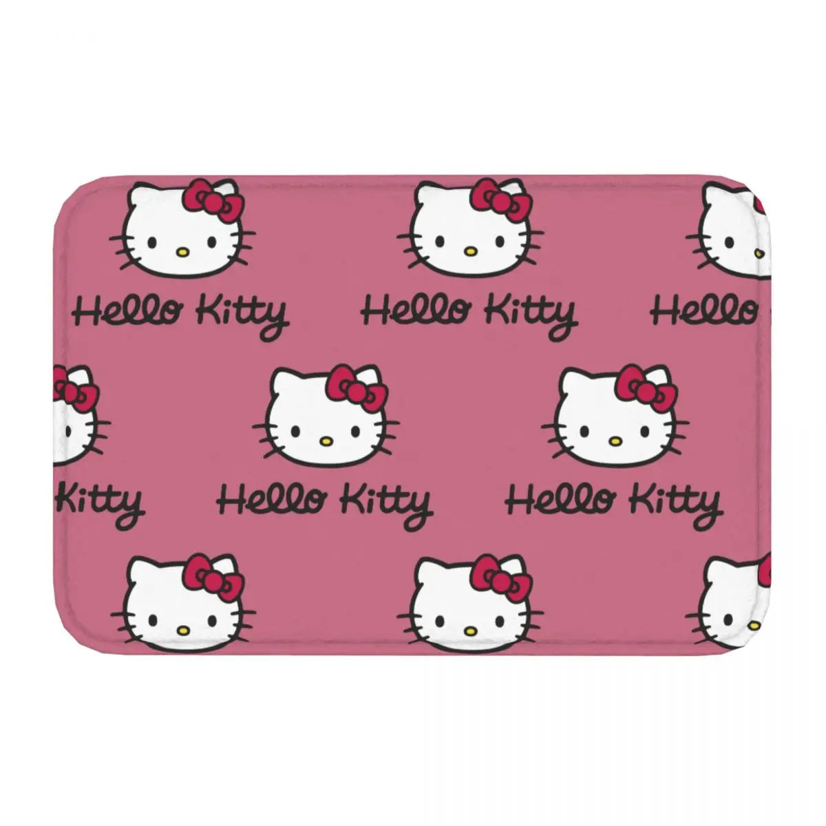 Cute Cute Anti-Slip Doormat Kitchen Mat Hello Kitty Hallway Carpet Entrance Door Rug Bedroom Decor