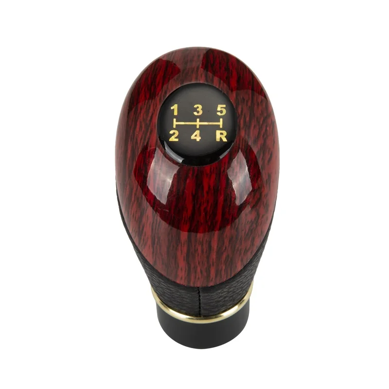 5 Speed Universal Car Gear Shift Knob Stick Lever Manual Gearbox Handle Carbon Fiber Cover Case Accessories Auto ручка кпп