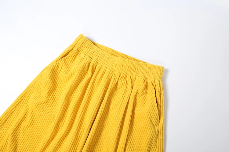 Weird Puss Lässige, bequeme lange Hose für Damen, Herbsttrend, elastische, hochtaillierte, einfarbige, schlichte, Oversize-Style, klassische Streetwear – Detail 6