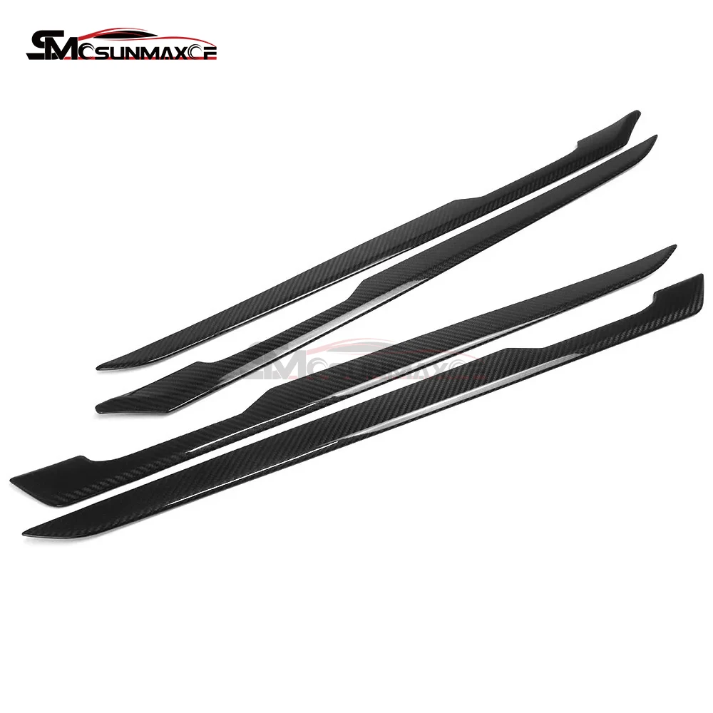 For Golf 8 MK8 Golf 8.5 MK8.5 Golf R GTI GTD GTE 2020-2026 Carbon Fiber Door Strip Window Lift Switch Interior Trim Cover Stick view 6