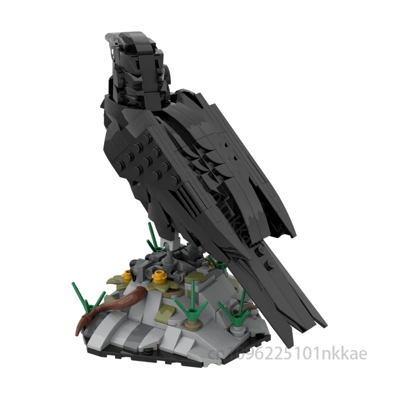 NIEUWE MOC Clever Raven bouwstenen Model Intelligente Vogels DIY Animal Series Montage Bricks Kinderen Speelgoed Verjaardag Kerstcadeaus