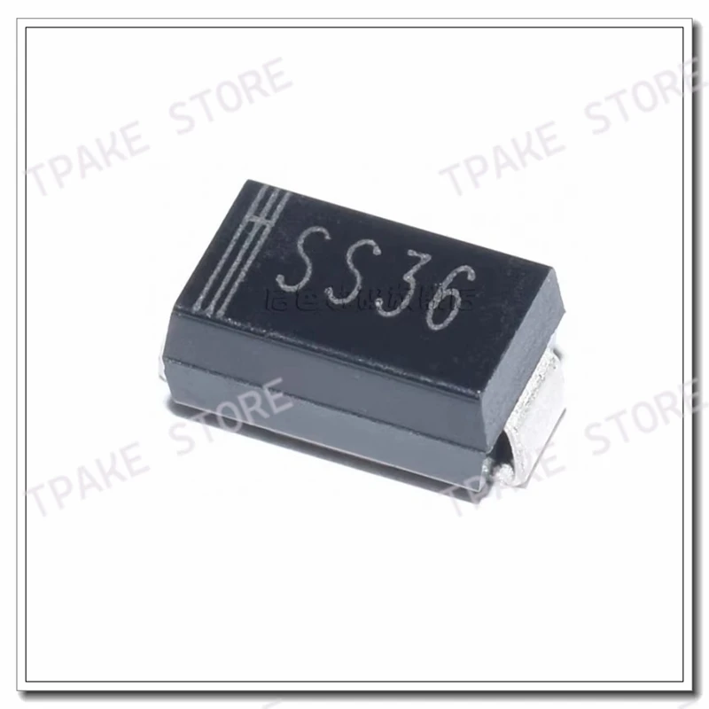 200PCS SMD Schottky Diodes SS36 SR360 3A 60V SMA DO-214AC