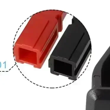 

30/45A 600V Fixed Mounting Bracket Panel For Anderson Connector Outdoor Unipolar Terminal Block Accessory With PA66 Insulator