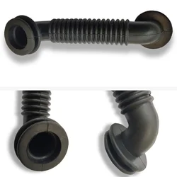 Arnés de cables para coche, tubo de protección de roscado a prueba de polvo, resistente a la corrosión, de goma negra, 5 piezas, 25x25mm