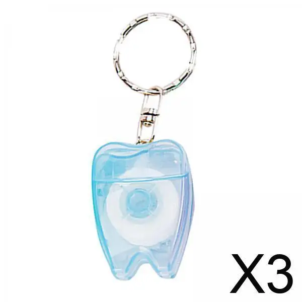 

Брелок для зубной нити, полипропиленовая нить из полипропилена, палочка для нити, портативная коробка для зубной нити для мостов и ежедневной гигиены