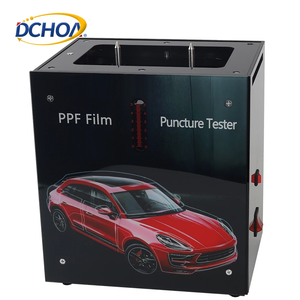 Máquina de prueba de pinchazos industriales PPF, probador de película PPF, máquina de prueba de película de tinte de ventana, instrumento de prueba de pinchazos de película PPF