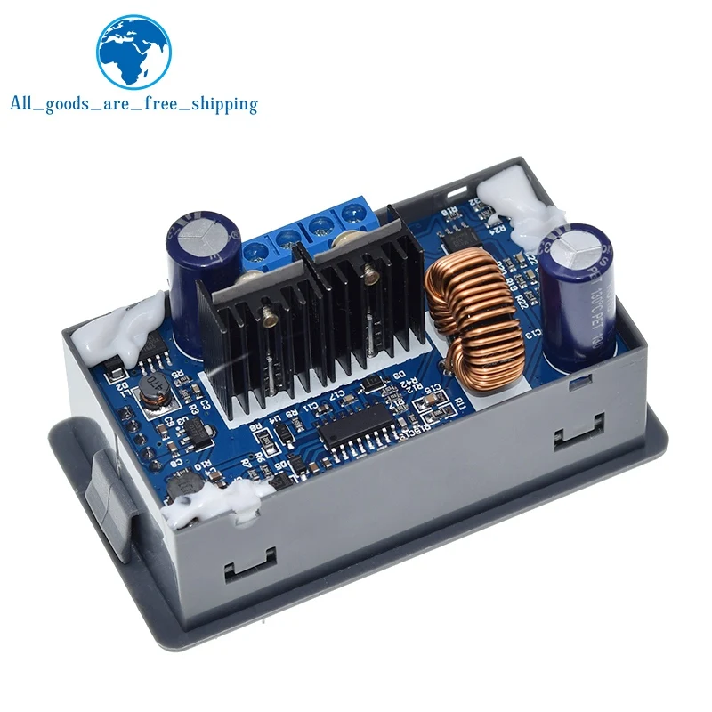 Imagem -02 - Tzt-ajustável dc Buck Converter Módulo de Alimentação cc cv Alimentação Regulada Step Down 50v 5v 12v 24v 5a 250w Wz5005l