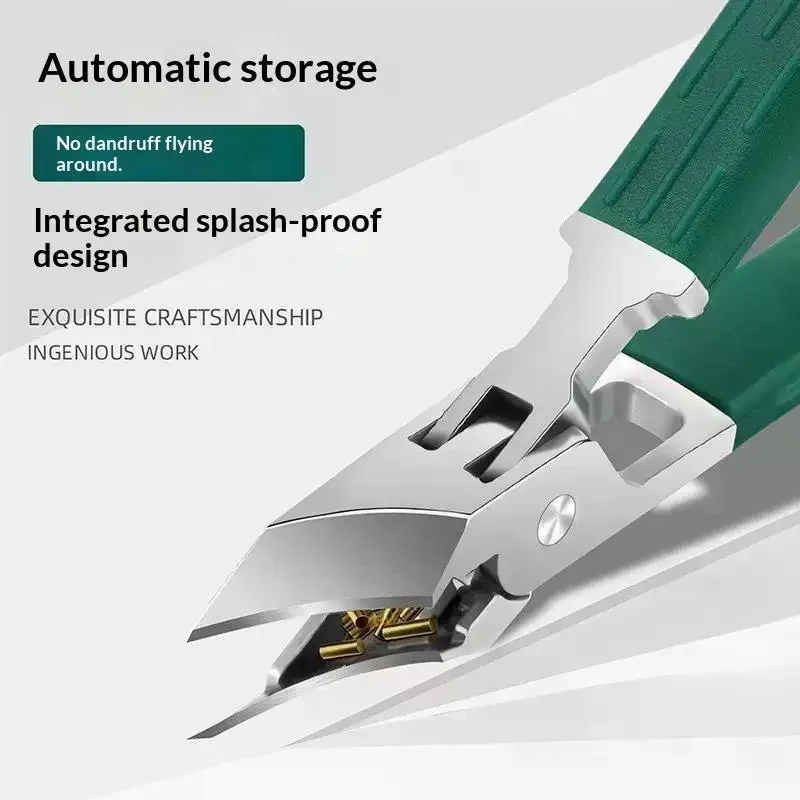 Degree Anti-Splash Slant Edge Nail Clipper Professional High-End Eagle Beak Oblique Toe Nail Trimmers Ingrown Toenail Tools 25