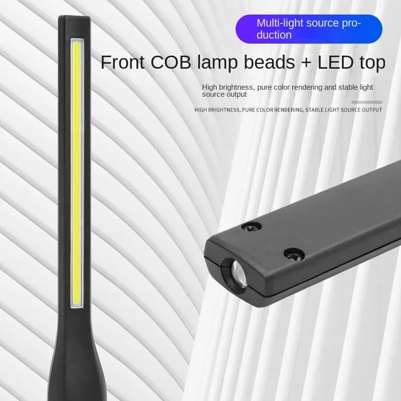 مصباح عمل LED ، USB C مع قاعدة مغناطيسية وخطاف معلق ، كشافات لإصلاح محركات السيارات ، Emergenc