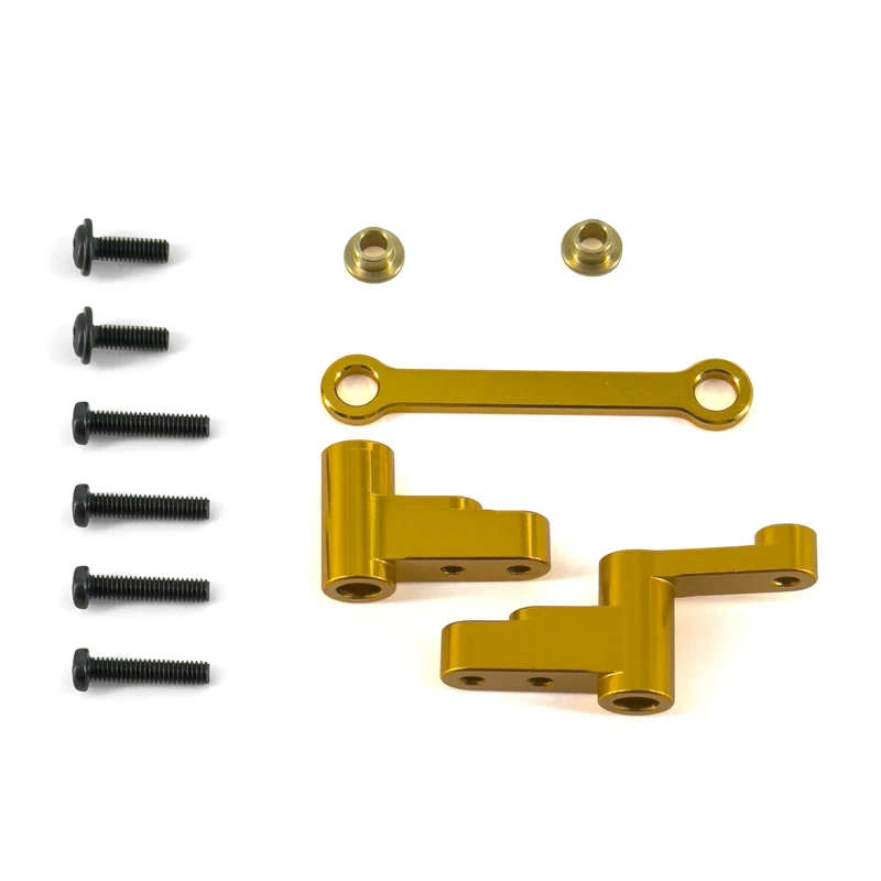 Coordinateur de direction avant en métal pour voiture Rc, pièces de mise à niveau, Mjx Hyper Go 1/14, 14301, 14302, accessoires en aluminium CNC