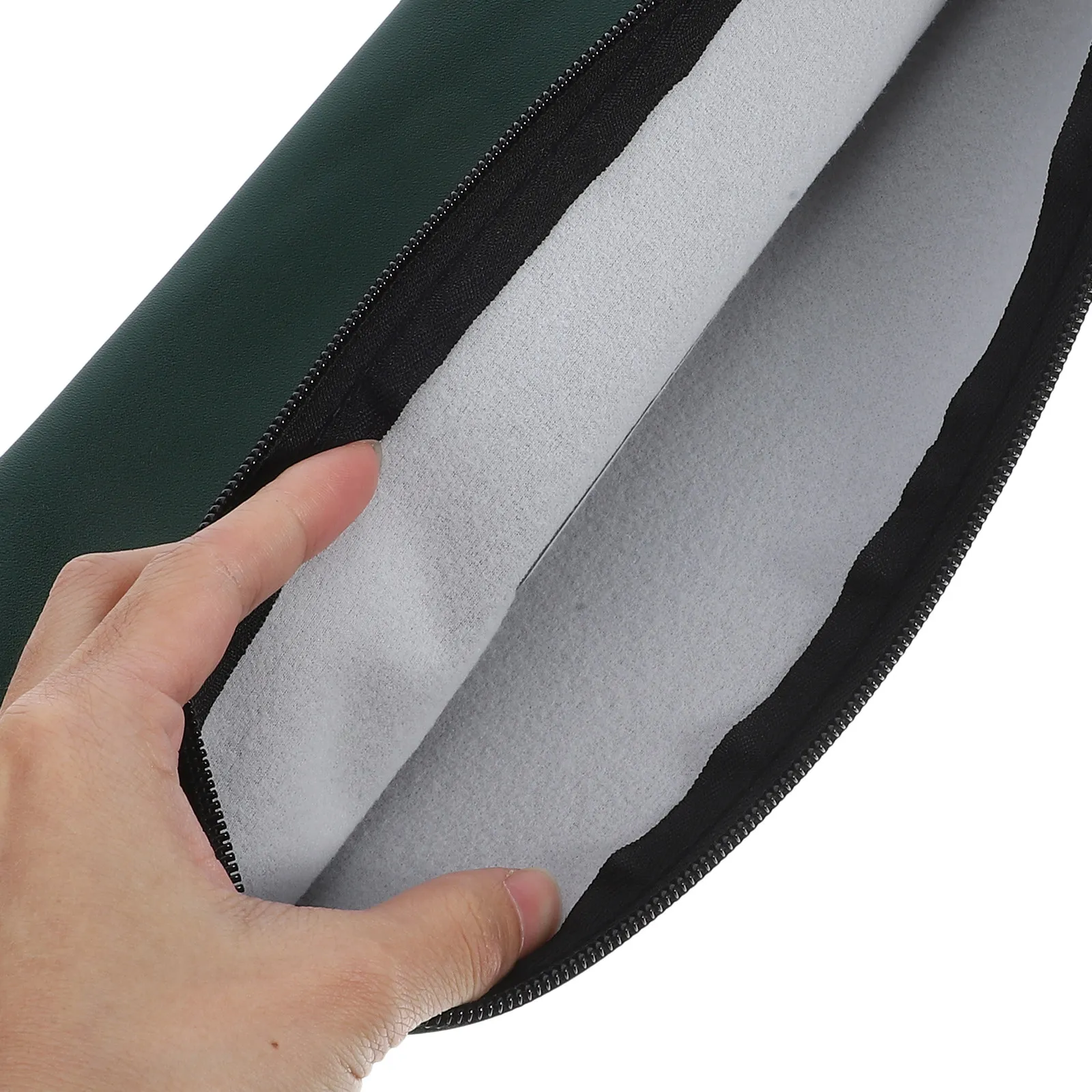 

2 шт. портативные папки-органайзеры из ПУ с молнией для документов, многофункциональные безопасные сумки для хранения офисных счетов и квитанций