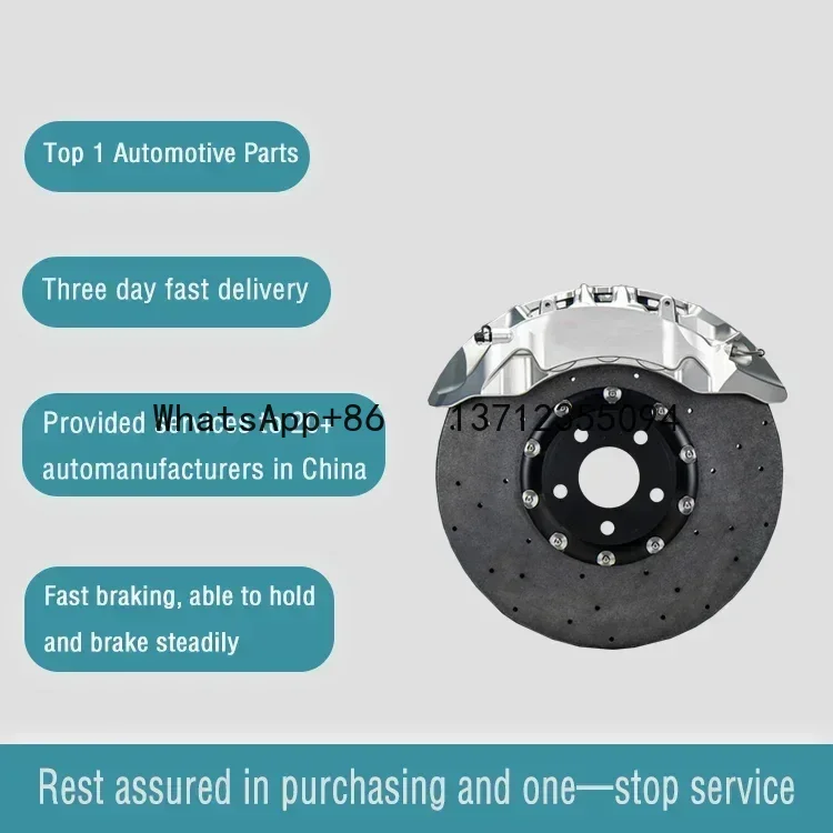 Modifica pinza freno SX set forgiatura integrata a dieci pistoni Porsche Cayenne Audi Q7 Land Rover Range Rover