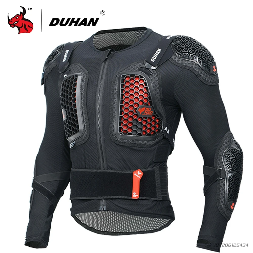 

Motocross Armor Anti Fall Chest Back Protection Moto Protective Gear Mesh Breathable Motorcycle Armor CE Certification DUHAN