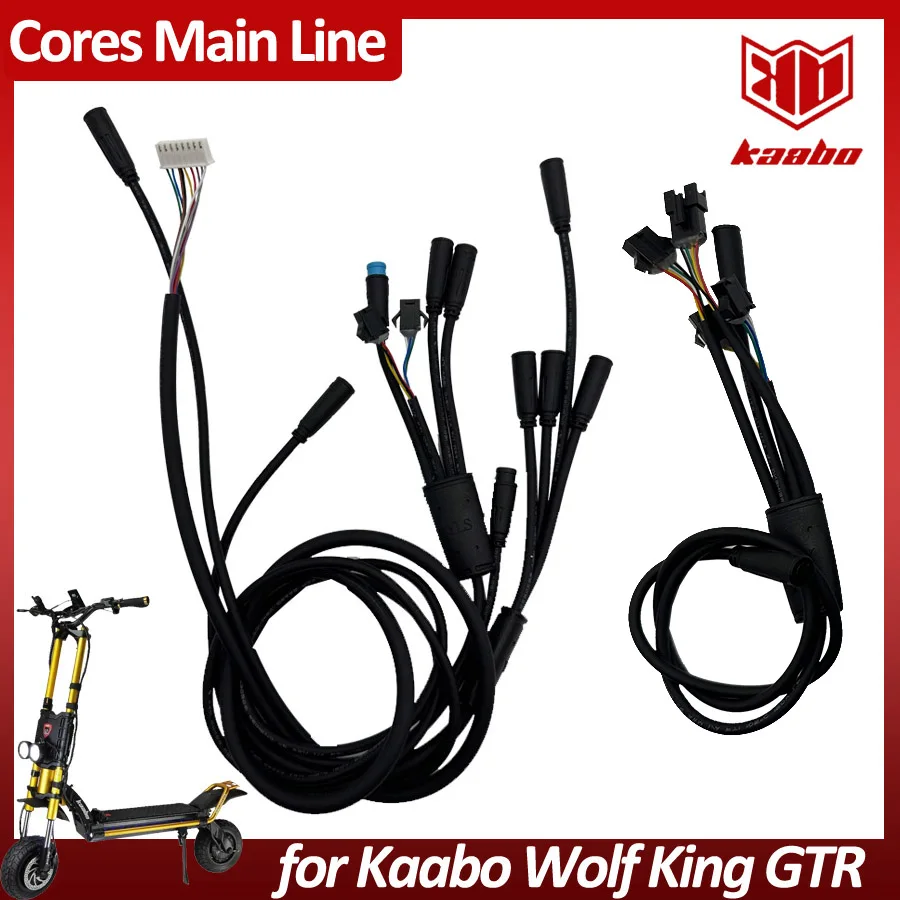 Cables Principales GTR, Arnés de Cables, Piezas 1-6, 4-9, 5-6, para Patinetes Eléctricos Kaabo Wolf King GTR y GTR MAX, Accesorios