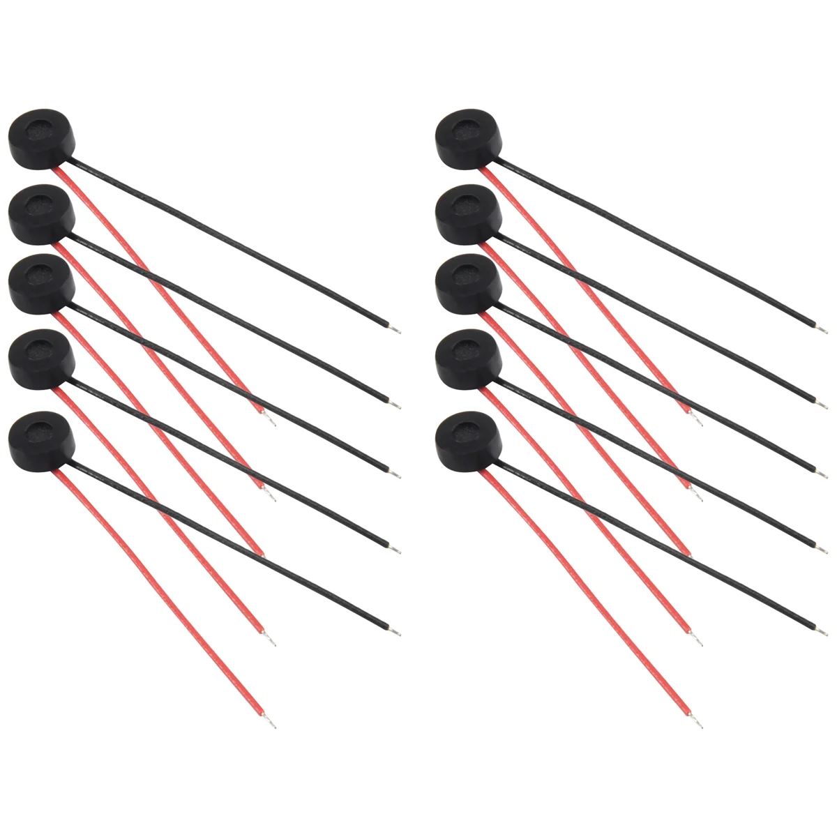 Micrófono condensador electreto, 10 piezas, 4mm x 2mm, para PC, teléfono, MP3, MP4