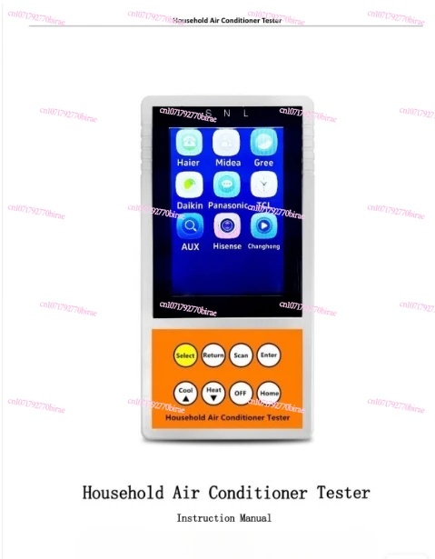 

Home Air Conditioning Fault Repair Support for Multiple Brands of Internal and External Whole Machine Detectors English Version