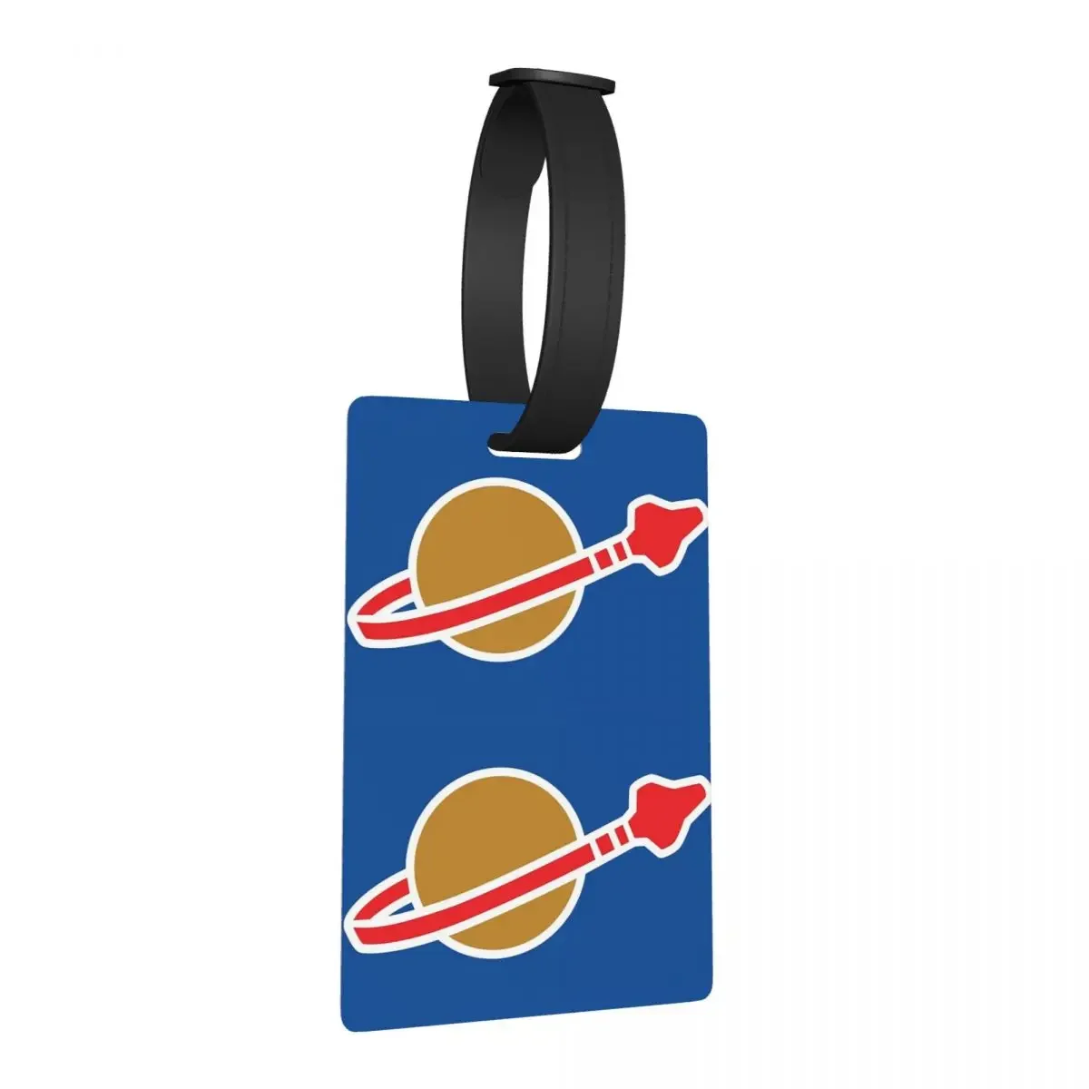 

Classic Space Log Luggage Tags Suitcase Accessories Travel Portable Baggage Boarding Tag Label Holder ID Name Address