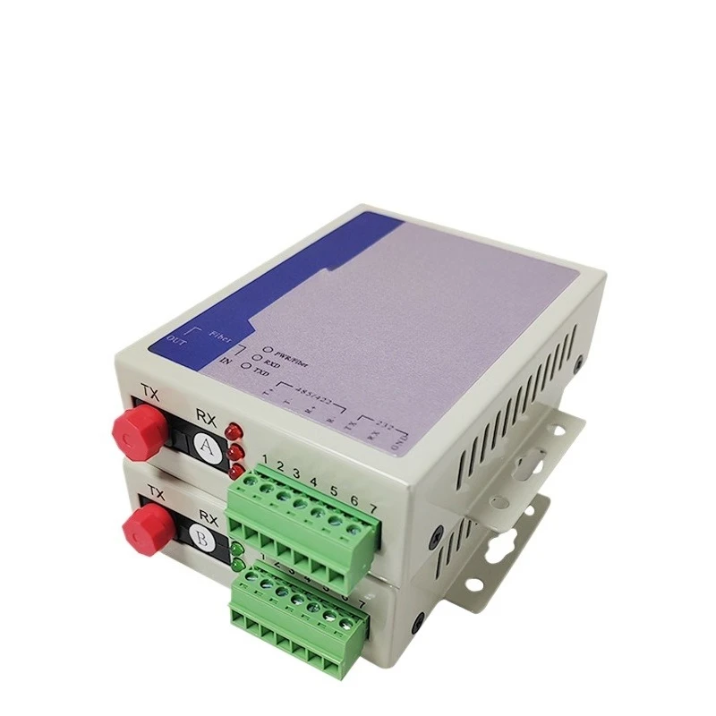 For 3-in-1 RS485 Bidirectional Data Optical  422 Optical Cat 232 To Fiber Single Fiber FC Port