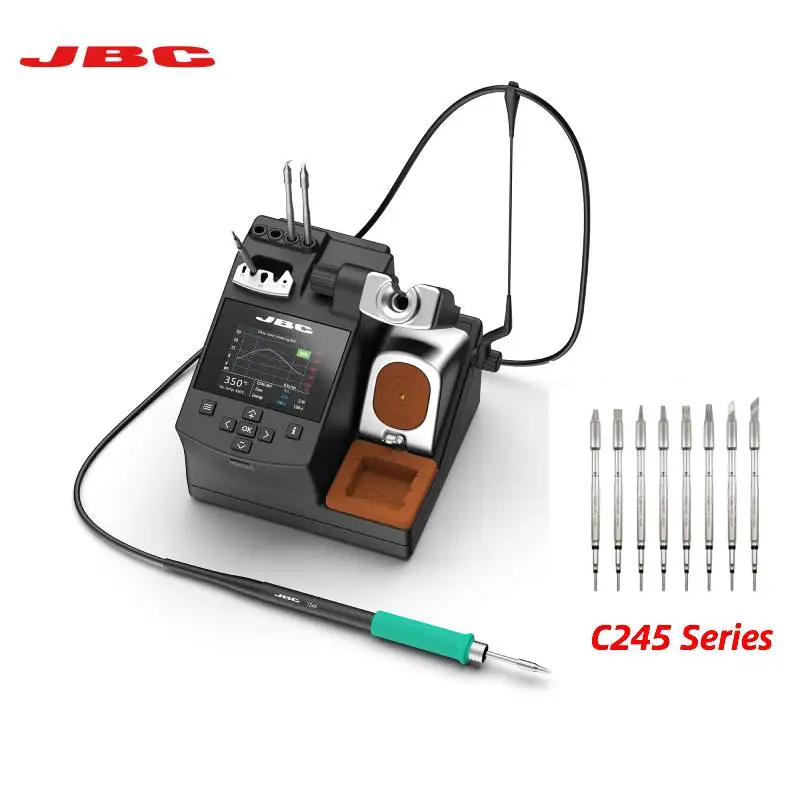 JBC مقبض لحام عام ، نطاق خرطوشة SMDs و C245 ، عالية الطاقة ، أصلية ، محطة لحام CDB ،