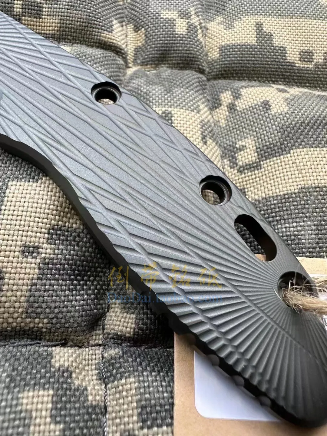 1 Piece Custom Made Titanium  Scale for Hinderer Knives XM18 3.5”