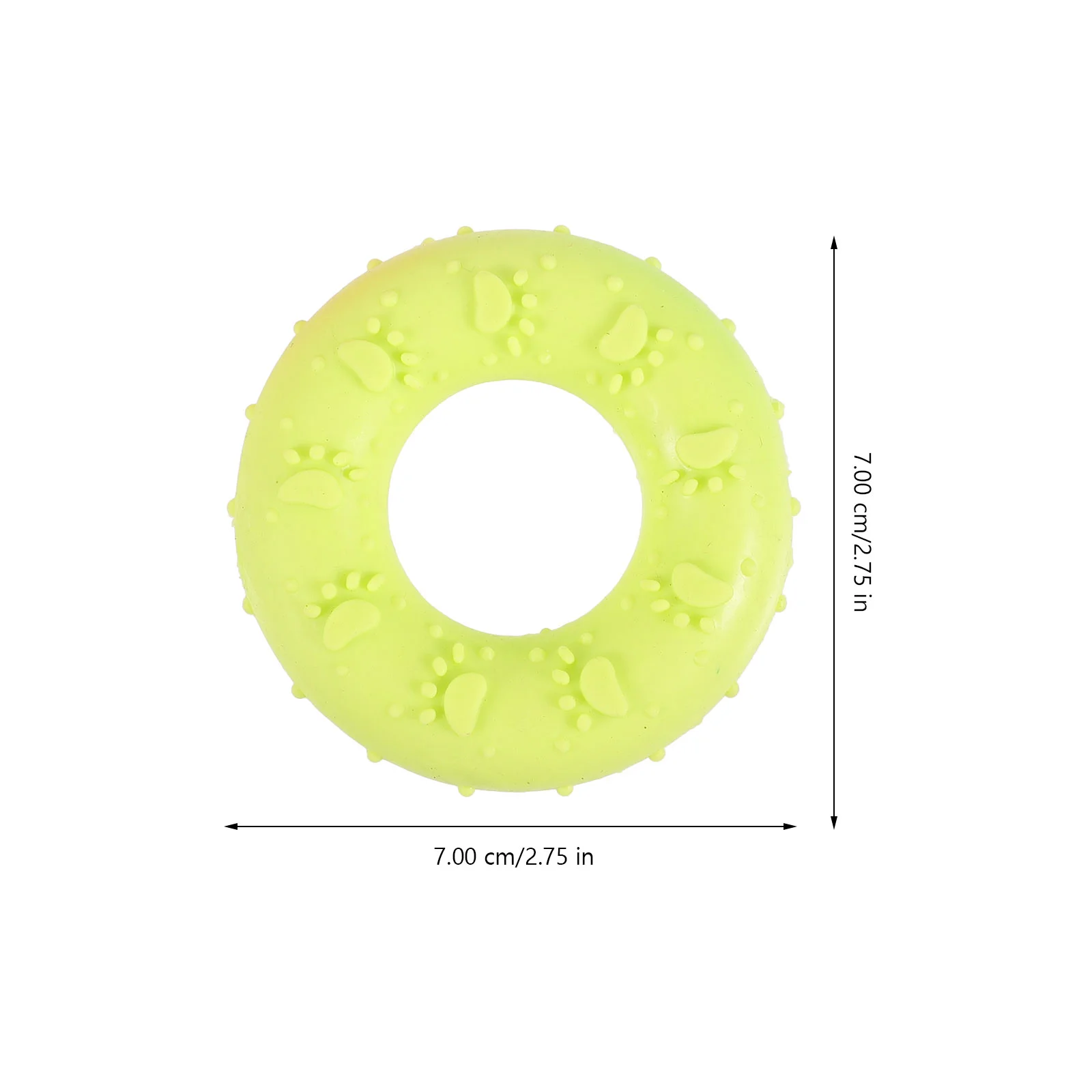 3 Pcs Pet Toy Puppy Toys Small Dogs for Puppies Interactive Donut Wear-resistant Training Ring