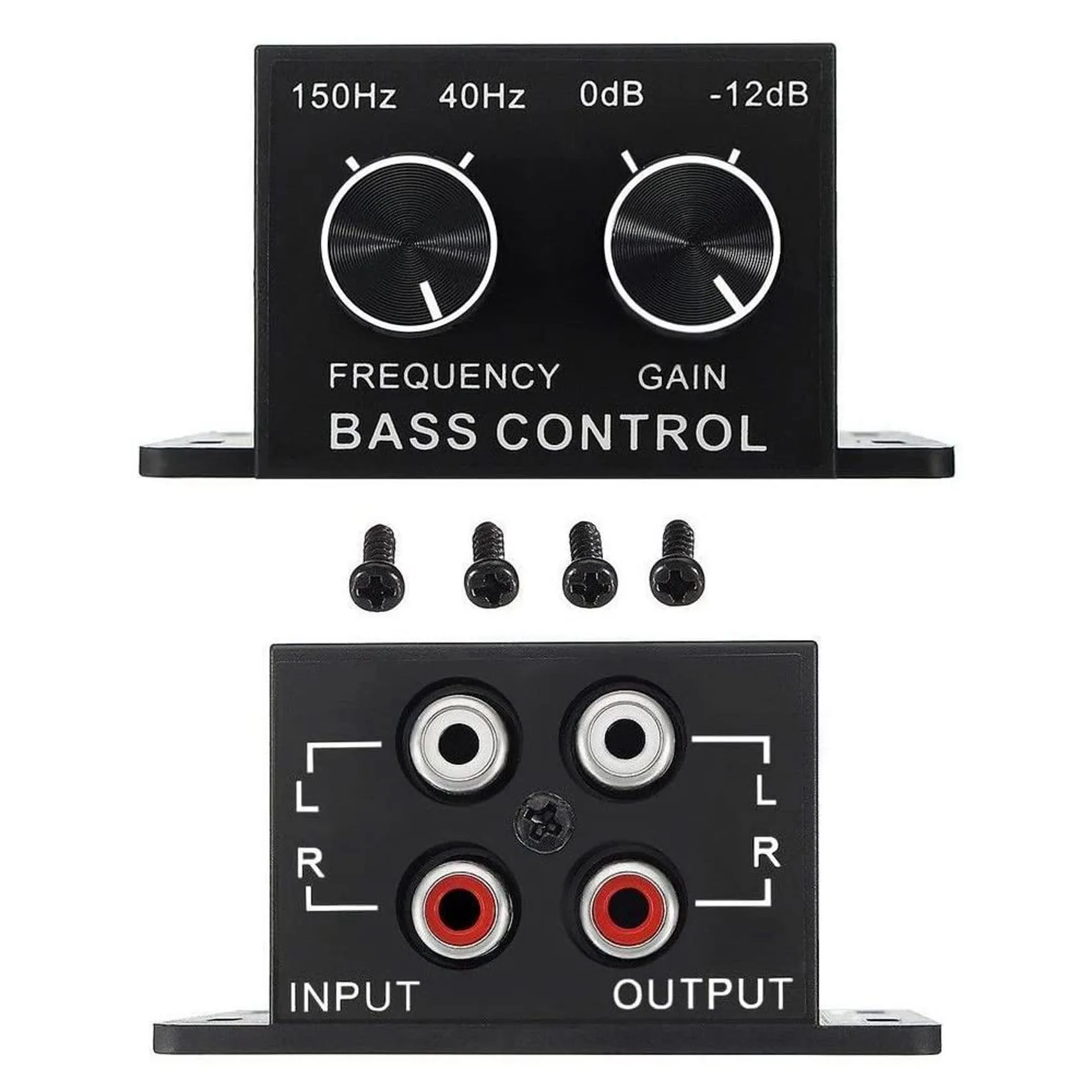 Best-Selling Car Audio Regulator Amplifiers Bass Subwoofer Stereo Equalizer Controller 4 RCA