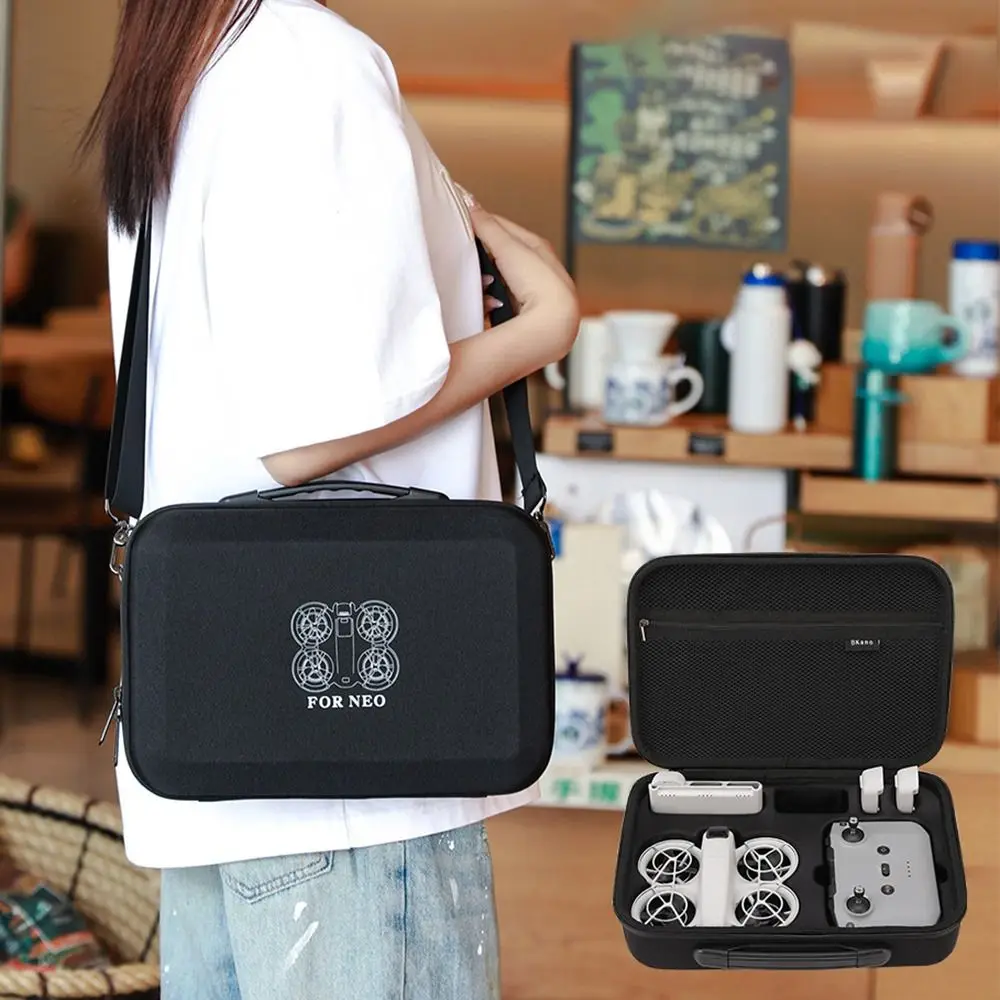 

Travel EVA Drone Carrying Case Shockproof Waterproof Storage Box Hard Handbag for DJI Neo