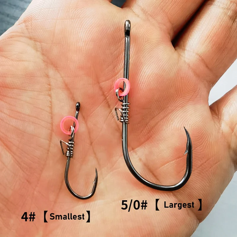Carbon Steel Fishing Hooks 2