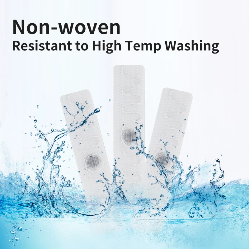 10pcs High Temperature Resistance Waterproof Washing RFID Tag Textile Laundry UHF RFID Passive Tags