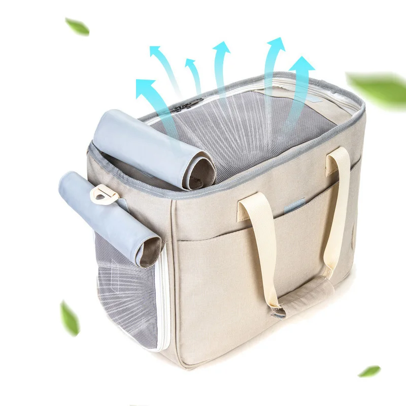 Pet Carrier Bag Kennel for Cat Small Dog Backpack Travel Car Seat Transport Moving Puppy  Women Animals Walking Box Accessories