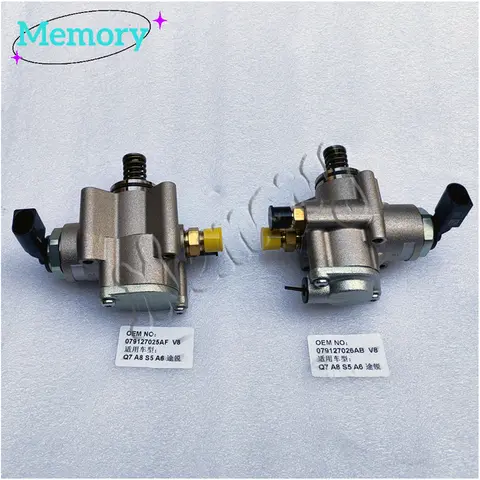 페어 079127026AB 079127026C Audi A8 Q7 A6 S5 VW Touareg C6 V8 4.2 용 고압 연료 펌프