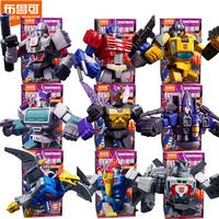 Blokees Transformation Optimus Prime Megatron Sunstreaker Dirge Building Blocks Action Figure Autobots Anime Model Kids Toys