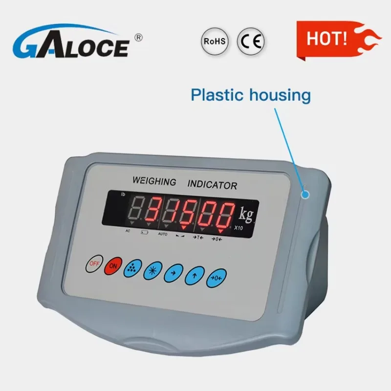 GSI404-1 RS232 4-20mA Counting Scale Digital Weight Indicator With Battery