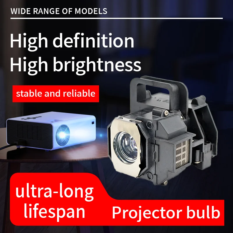 

Bombilla de proyector ELPLP49 V13H010L49 para EPSON PowerLite Home Cinema, 8350, 8345, 8500UB, 8700UB, 6100, 6500UB, 8100, 7100,