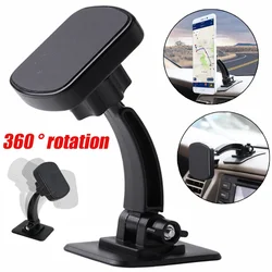 Strong Magnetic Car Phone Holder Dashboard Mount GPS Support Stand 360 Rotation Bracket for Iphone 14 13 Samsung Xiaomi