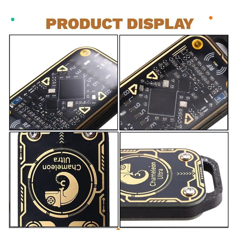 ABZZ-Chameleon Ultra RFID Smart Card Emulator Reader Chip ID IC 125 Khz 13.56Mhz Duplicator Decode