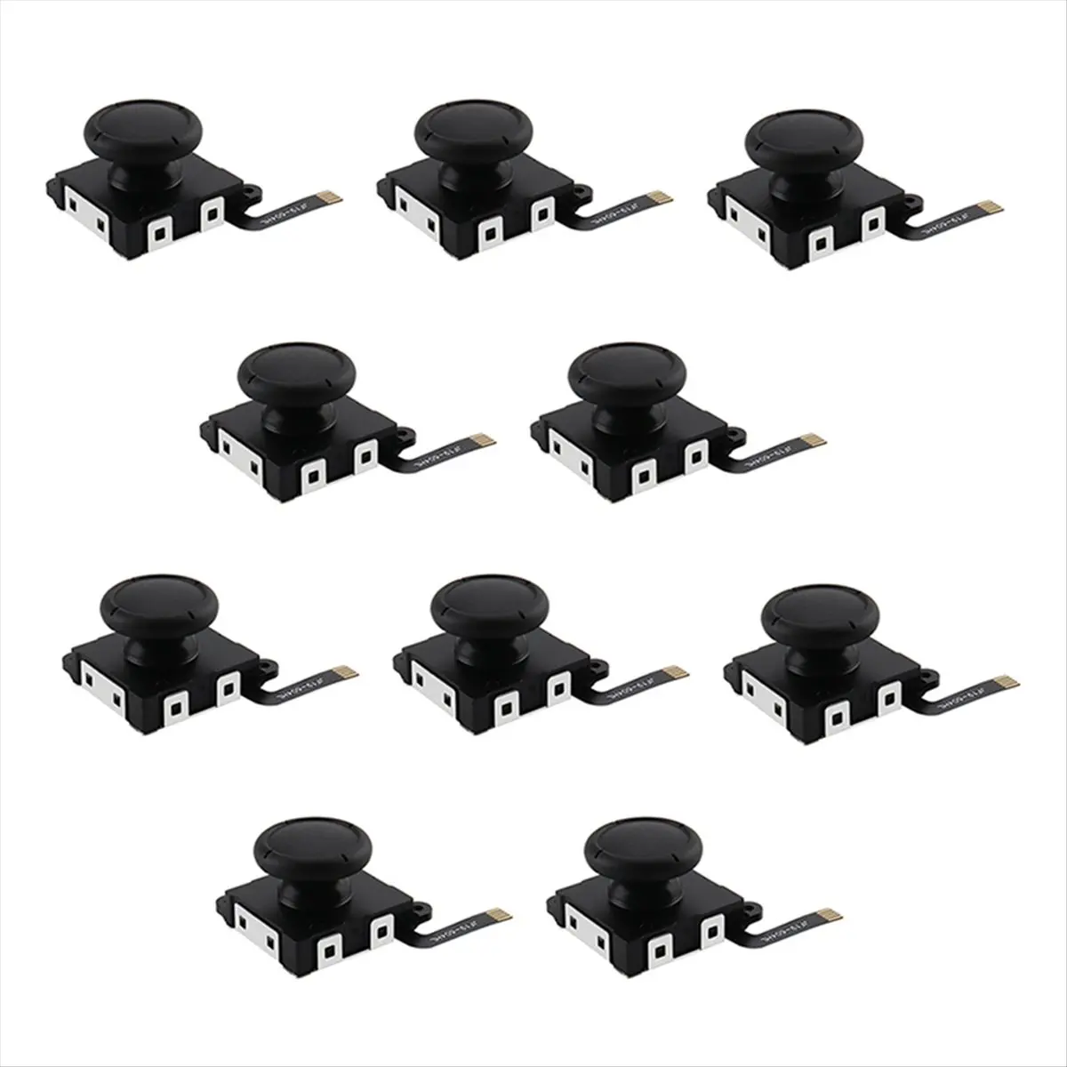 ☶❈＊♥AC367-10pcs for Hall Effect Joystick Replacement Analog Thumb Stick for Lite Repair Parts