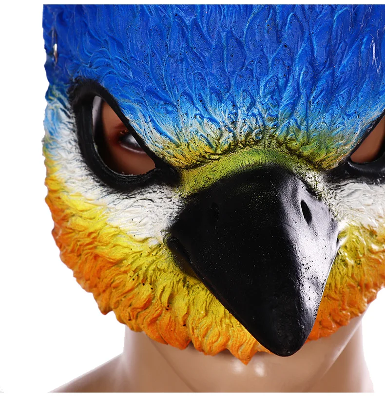 New Bird Head Mask Carnival Animal Headset COS Makeup Stage Performance Prop