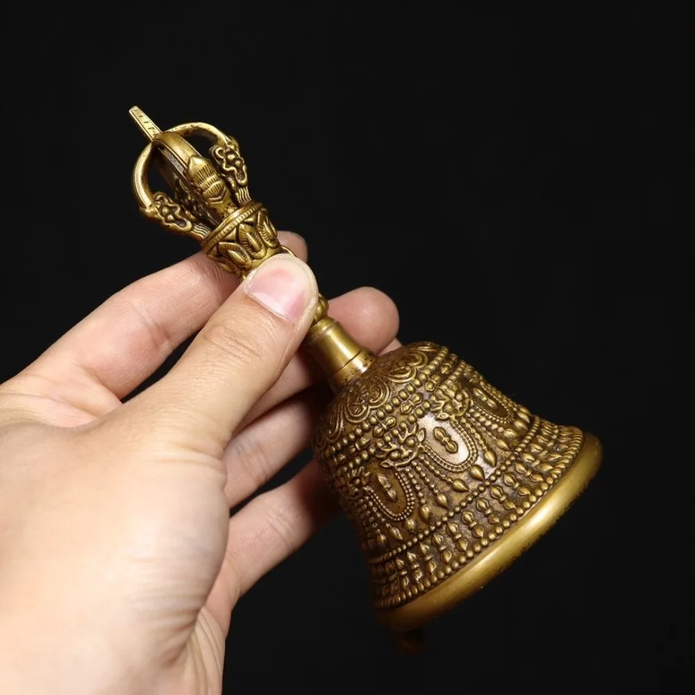 Vajra Bell and Dorje, Bell-Ring Ceremony, Bell, Ethnic Instrument, Nepalese Bell Ornament
