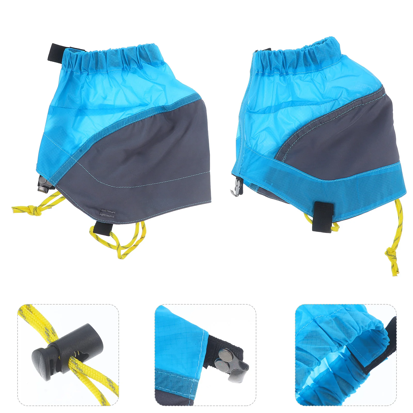

Womens Sandals Outdoor Gaiters Waterproof Walking for Hiking Backpack Shoe Cover 2200X2000X050CM Blue Ankle Child