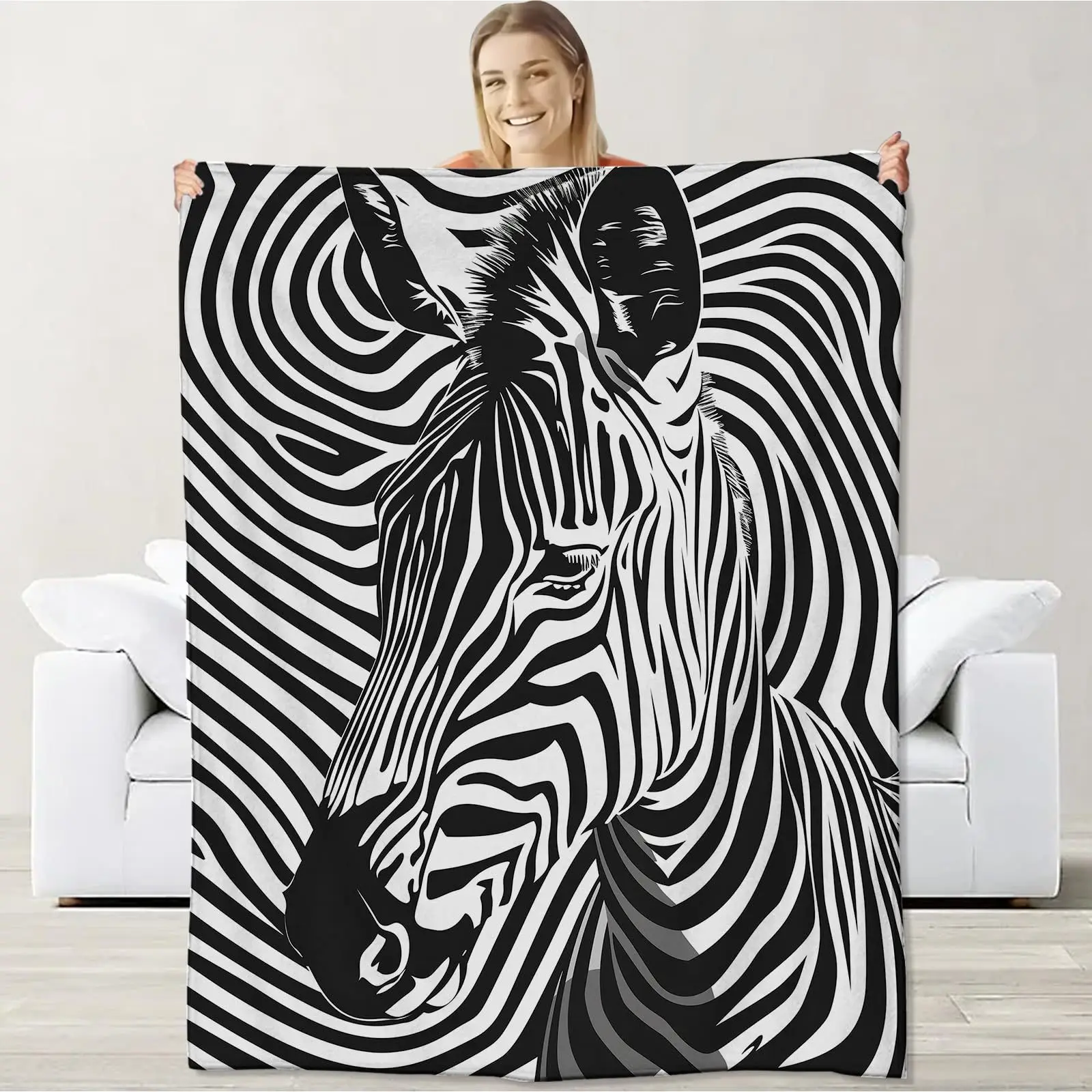 Close-up of colorful animals digital-printed polyester Bedroom velvet flannel soft sofa cover blanket Fleece sofa cover blankets