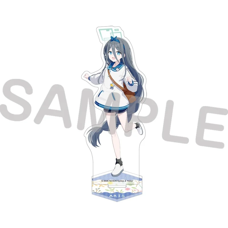 Blue Archive GAME Leisure Time Youthful Vitality Sunshine Acrylic Figure Stand Model Cosplay Toy Birthday Gift Keychain