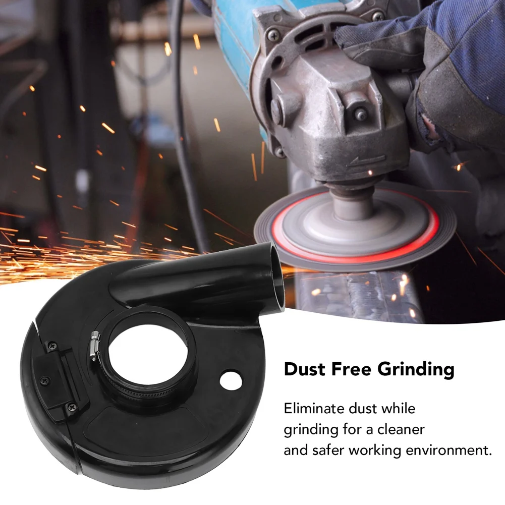 

HLZS-Angle Grinder Dust Cover For 7In Grinder Elastic Rubber Dust Shroud Guard