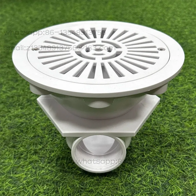 Thickened ABS material, floor  of the main drain of the swimming pool, bottom drain of the  outlet and drain outlet