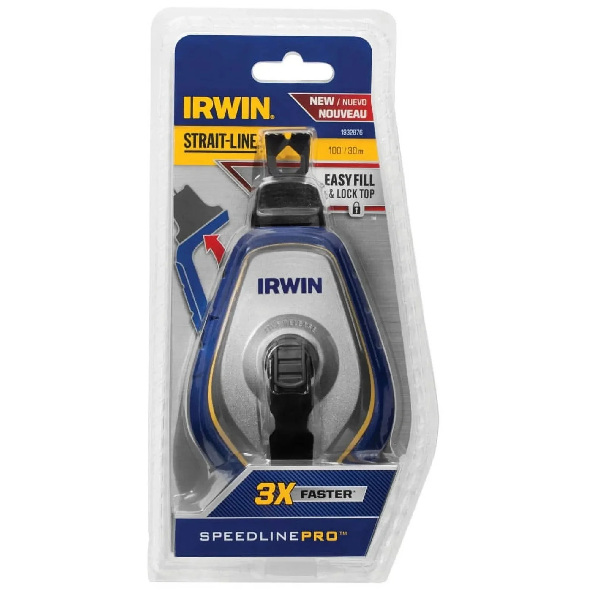 

Irwin 1932876 100' ABS STRAIT-LINE® Speedline Pro Chalk Reel